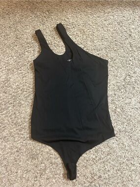 Black tank bodysuit